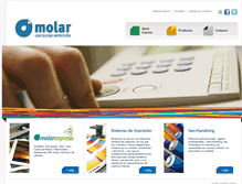 Tablet Screenshot of graficasmolar.com.ar